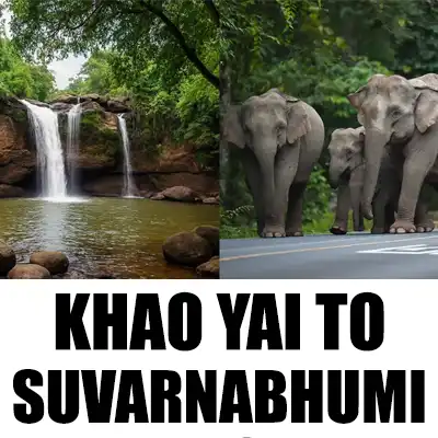 khao yai to suvarnabhumi airport taxi